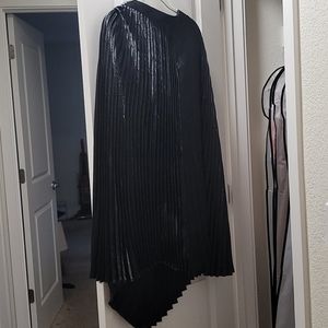 Express crinkle long skirt sz large